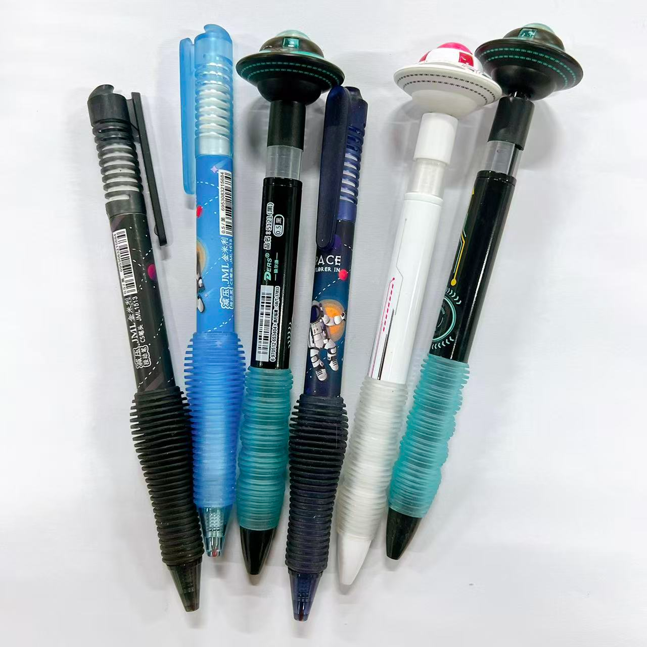 【黑墨-6支】A21德尔施飞碟(随机3支)+金米利太空减压笔