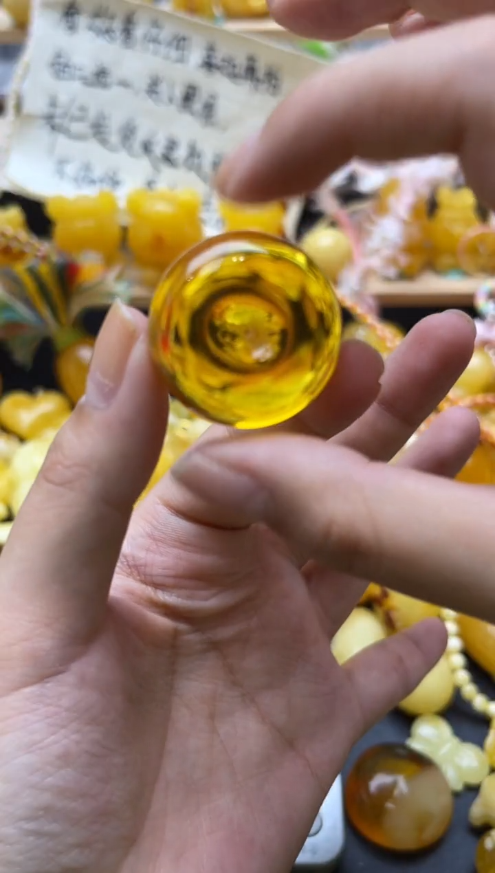 琥珀未镶嵌珠宝奇石021琥珀蜜蜡微瑕