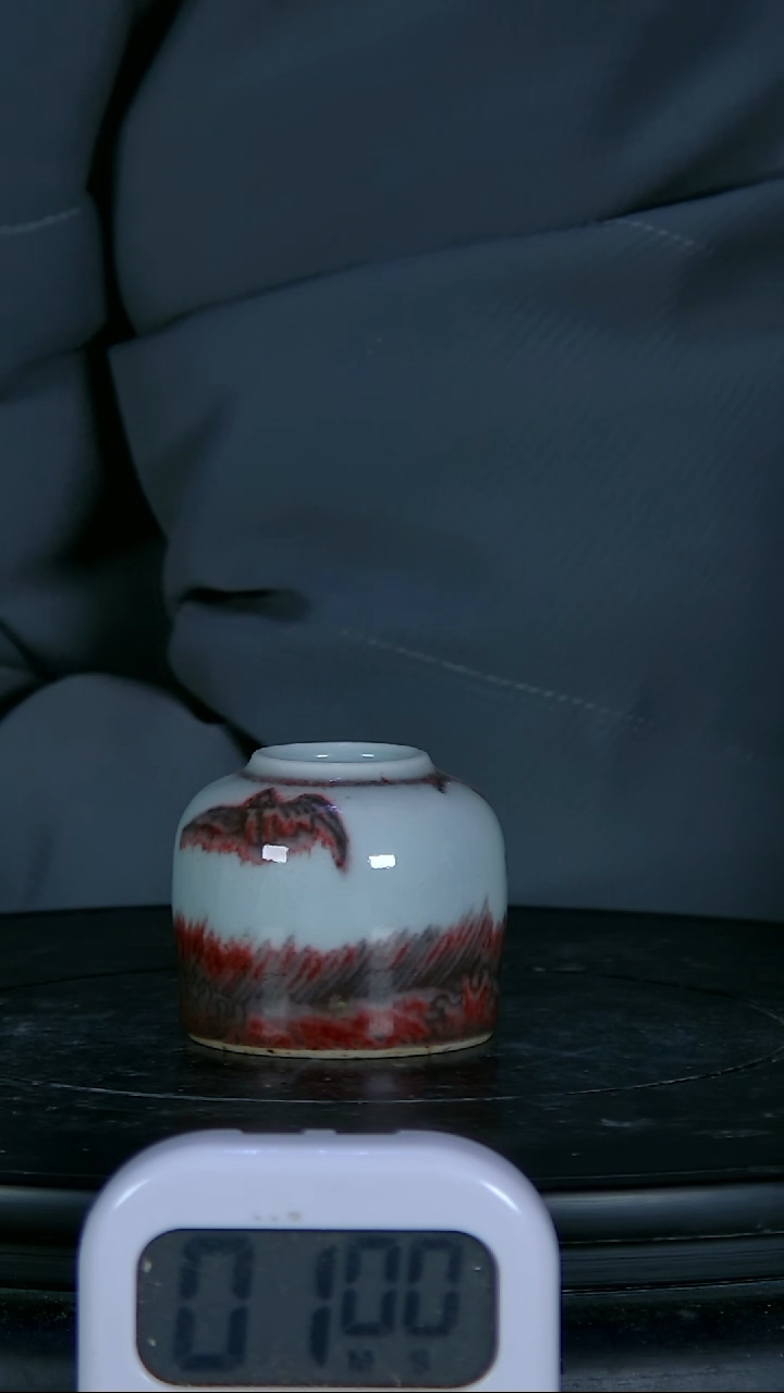 【闪购商品】氺于釉里红精绘氺于
