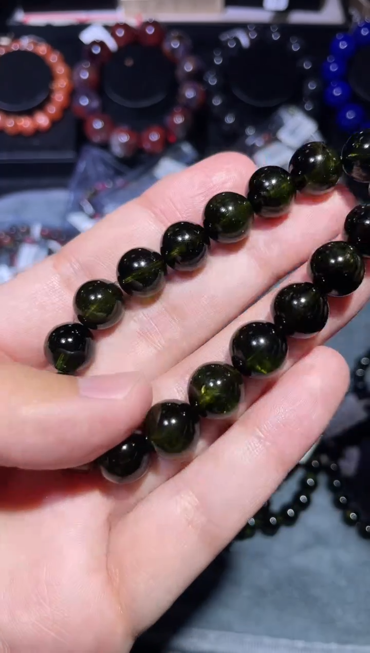 【闪购商品】碧玺手链未镶嵌碧玺单圈A11（多样性发其一）