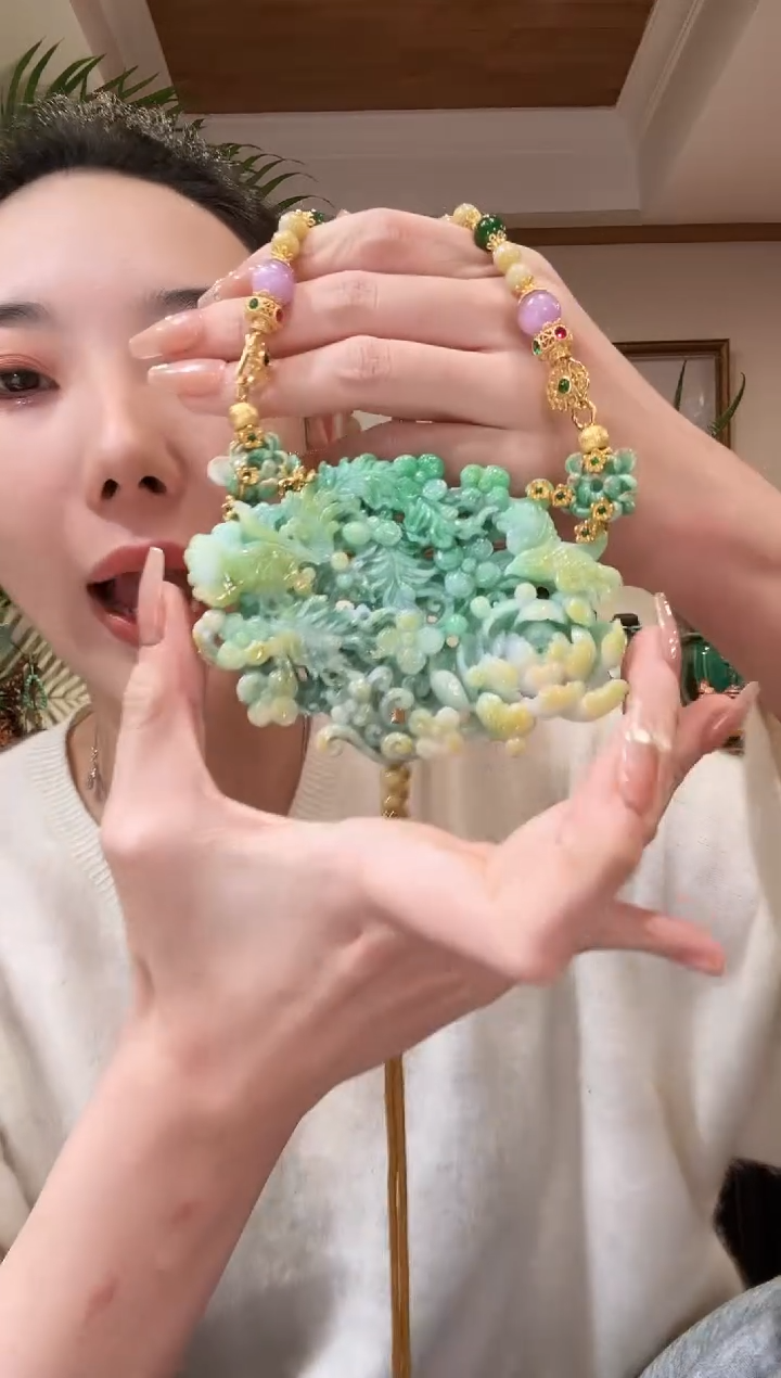 【闪购商品】翡翠颈饰未镶嵌国风
