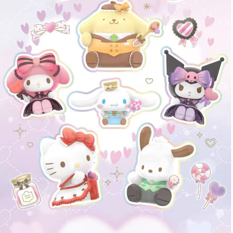 正版【三丽鸥】 甜心糖果系列手办盲盒（默认代拆）