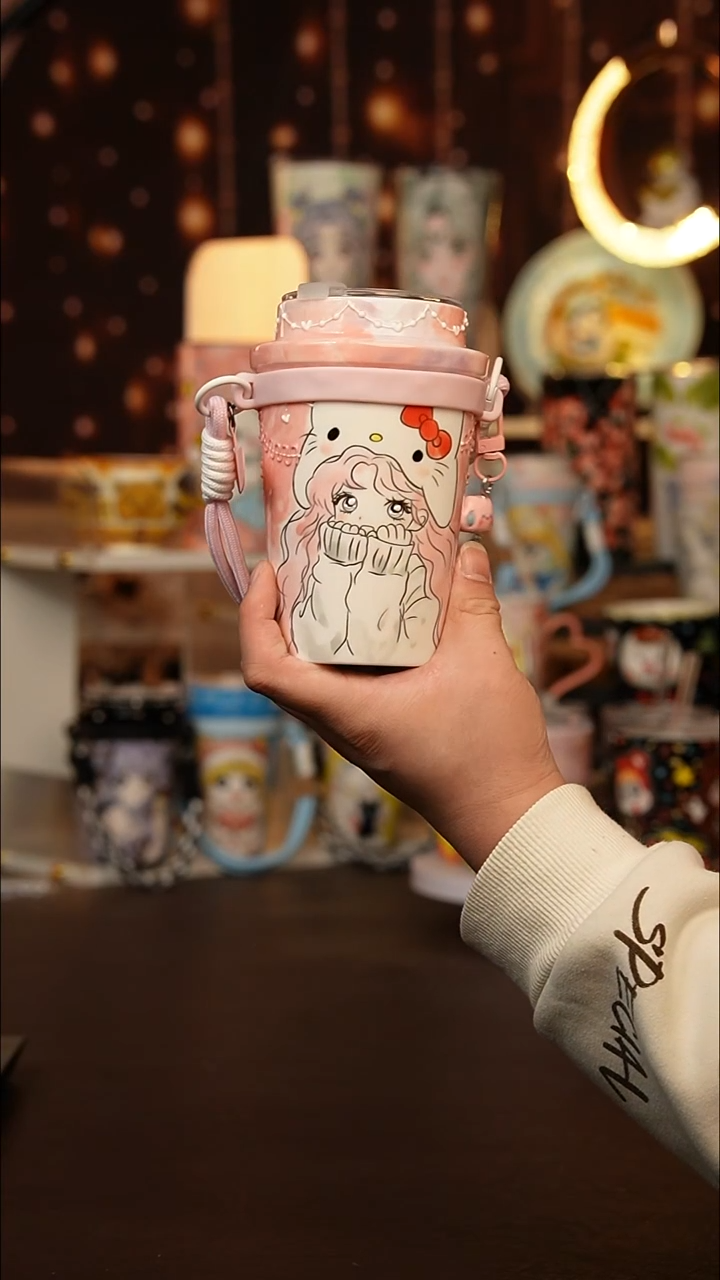 （玉泥）景德镇手工手绘文创陶瓷杯