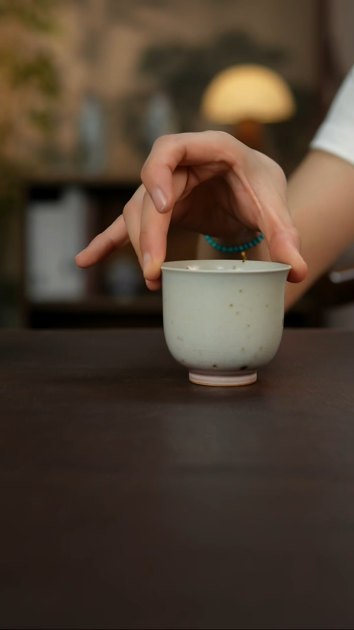 杯景德镇陶瓷杯碗柴烧多人