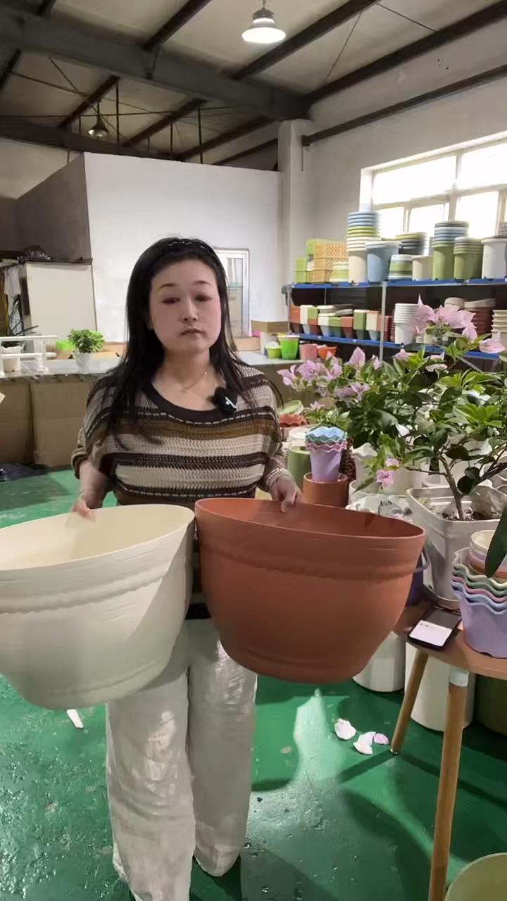 2个蛋糕盆3008,1白色1红色，带托