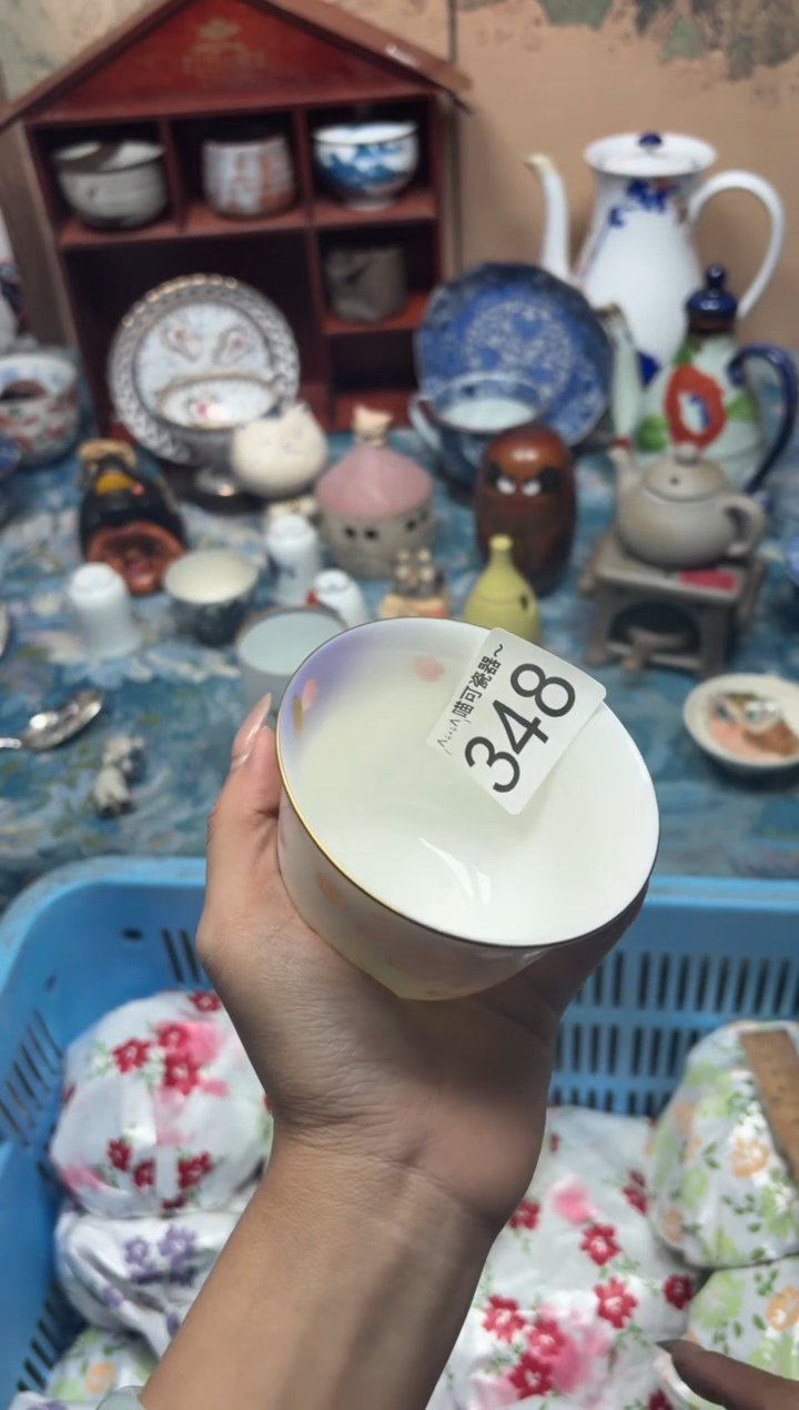 手工艺品钧瓷乐*麒348