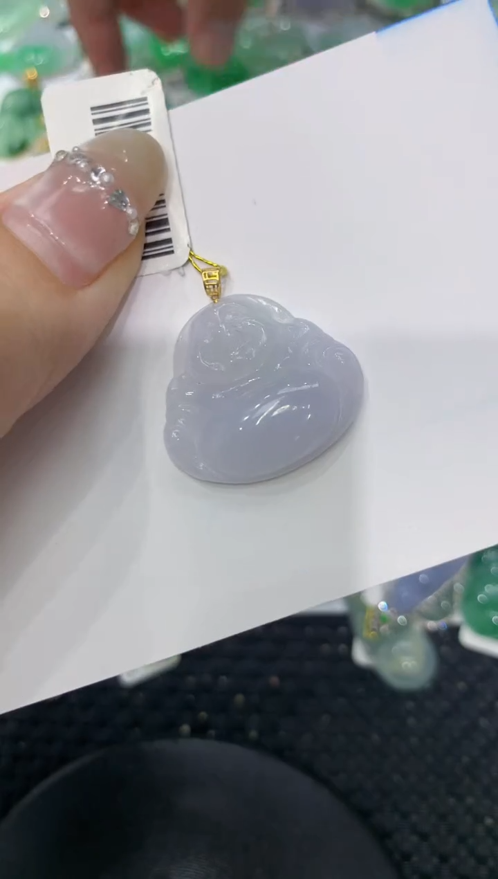 【闪购商品】翡翠颈饰18K金镶嵌222222222