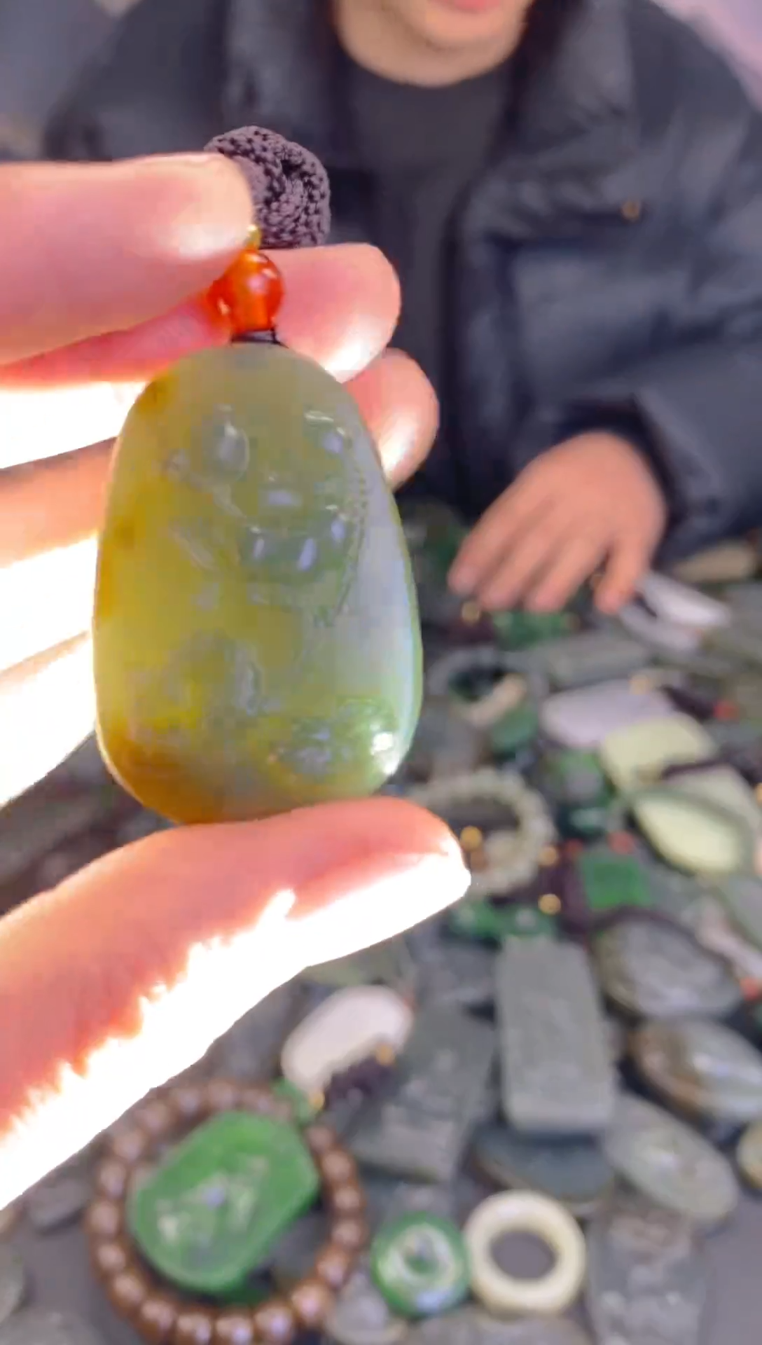 颈饰未镶嵌和田玉1