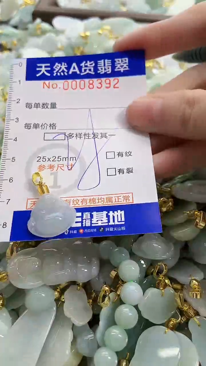 颈饰未镶嵌翡翠天然A货翡翠