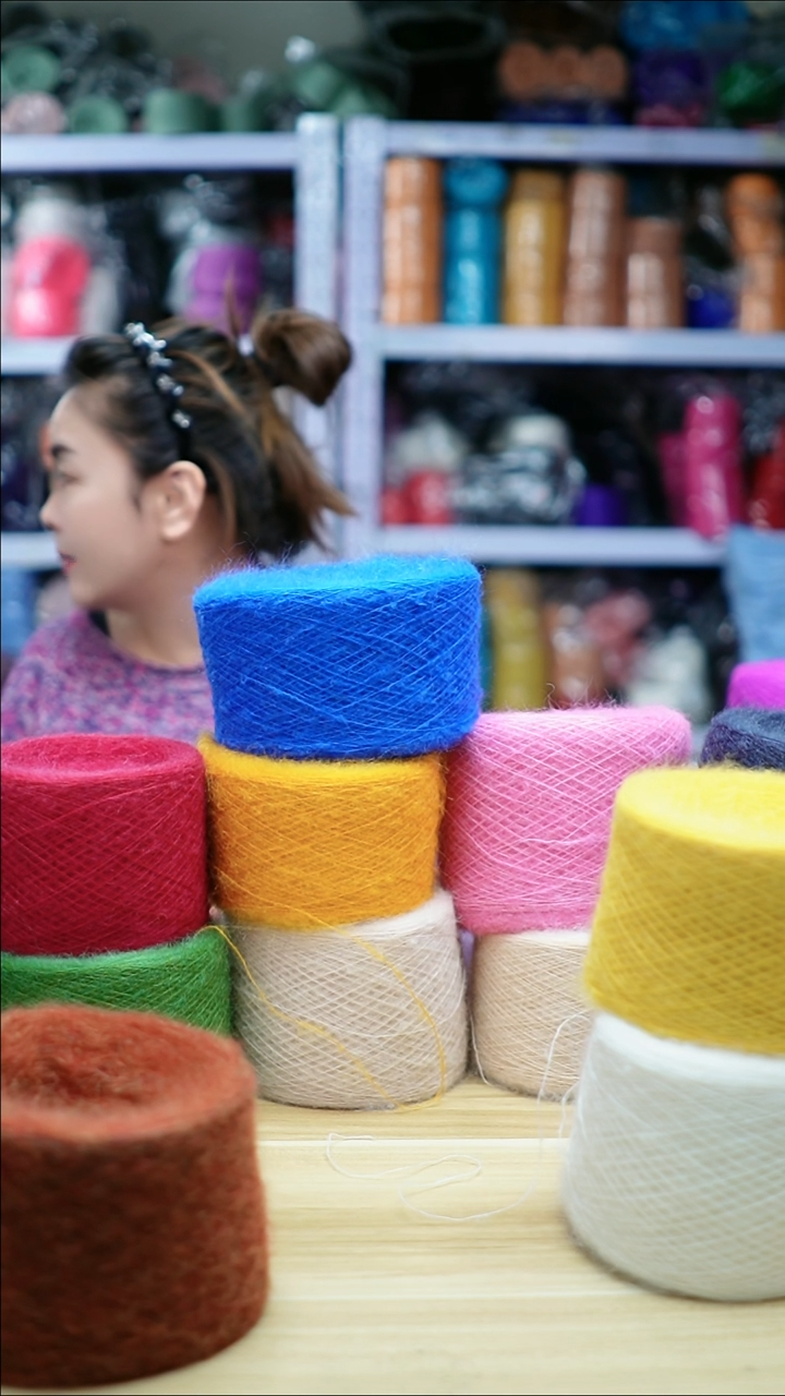 羊毛欢姐手编线A180