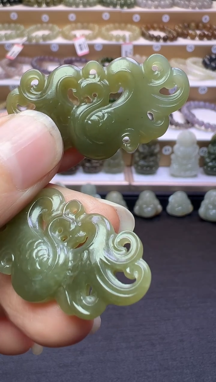 颈饰未镶嵌和田玉80号链接多样性发一约卡22*40*7