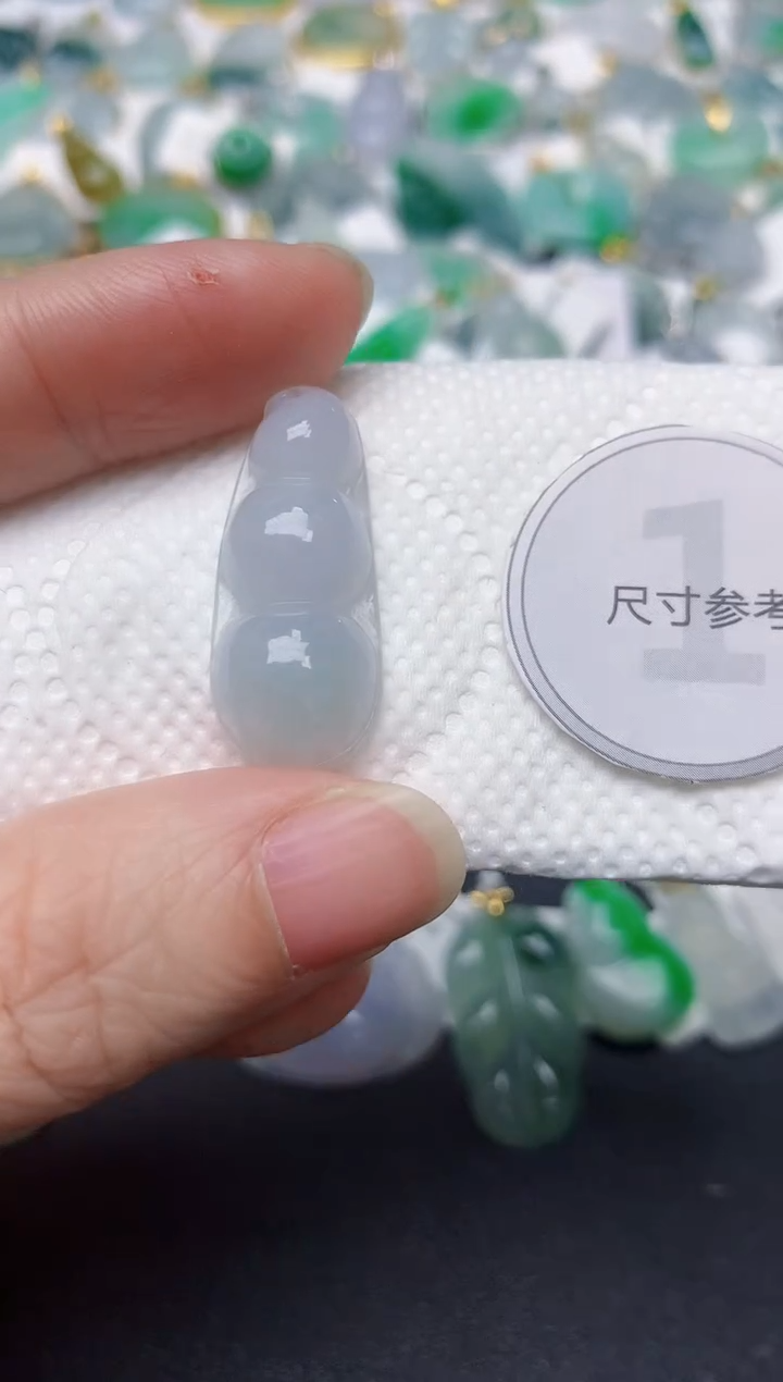 颈饰未镶嵌翡翠天然缅甸A货翡翠