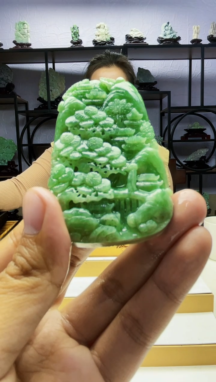 【闪购商品】定制翡翠未镶嵌毛货01120135