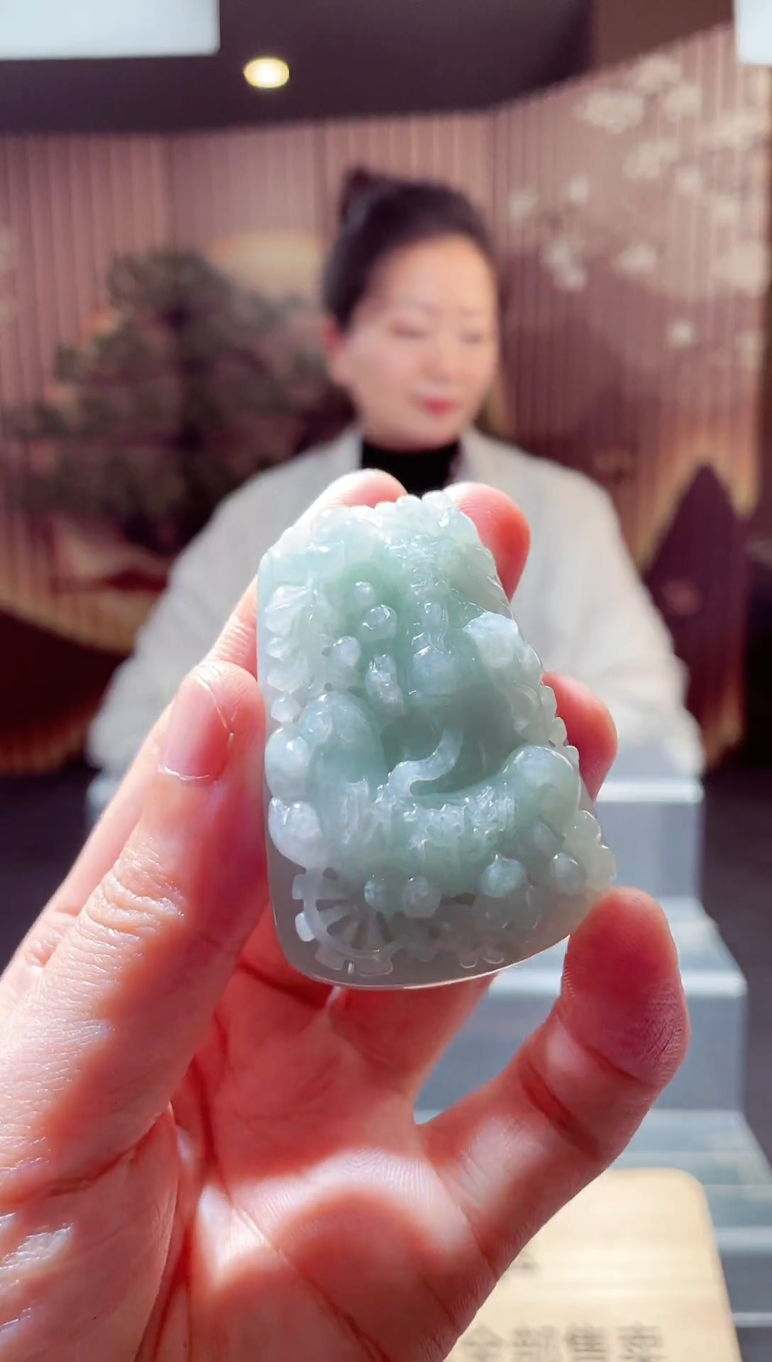 未镶嵌定制翡翠L-QJSX1210046多样性发其一