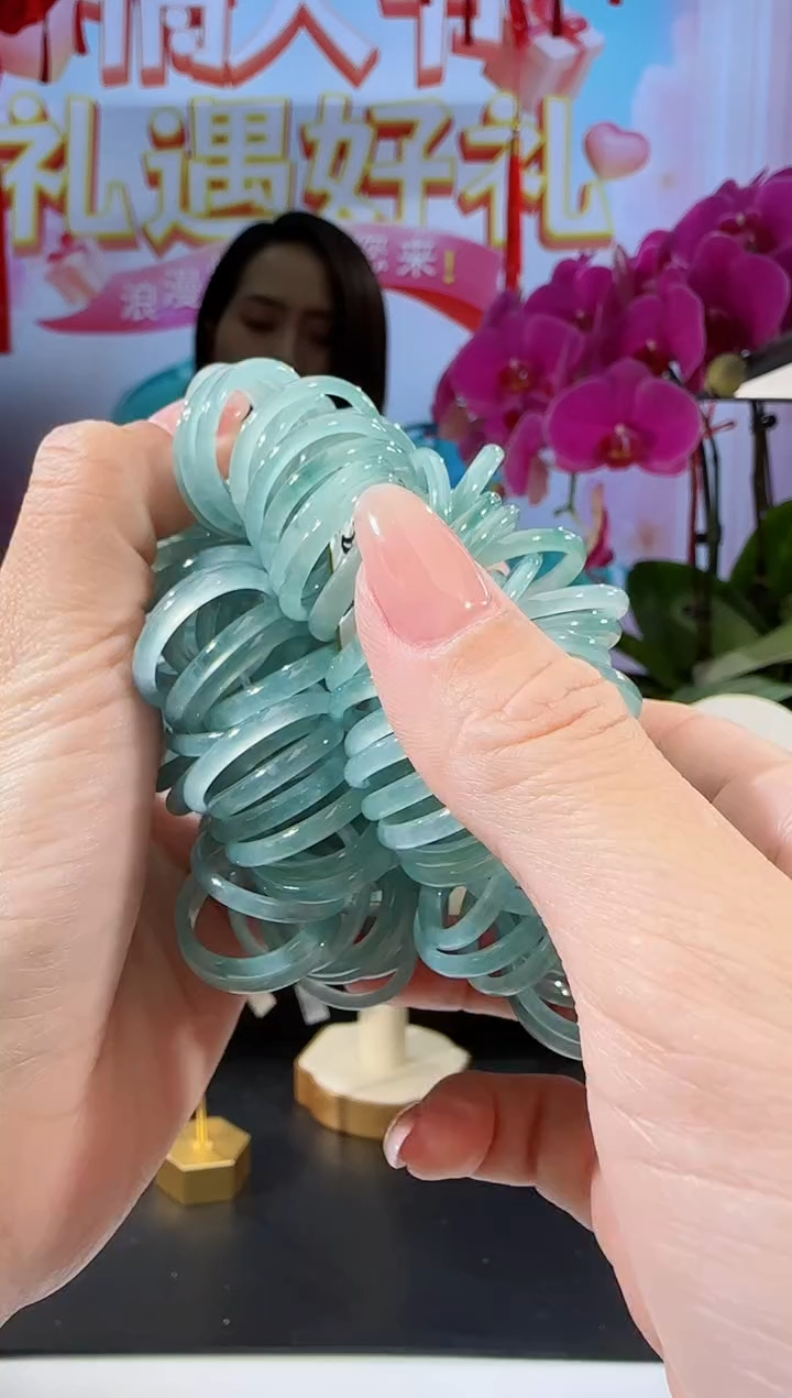 【闪购商品】翡翠戒指未镶嵌圈口可选多样性发一