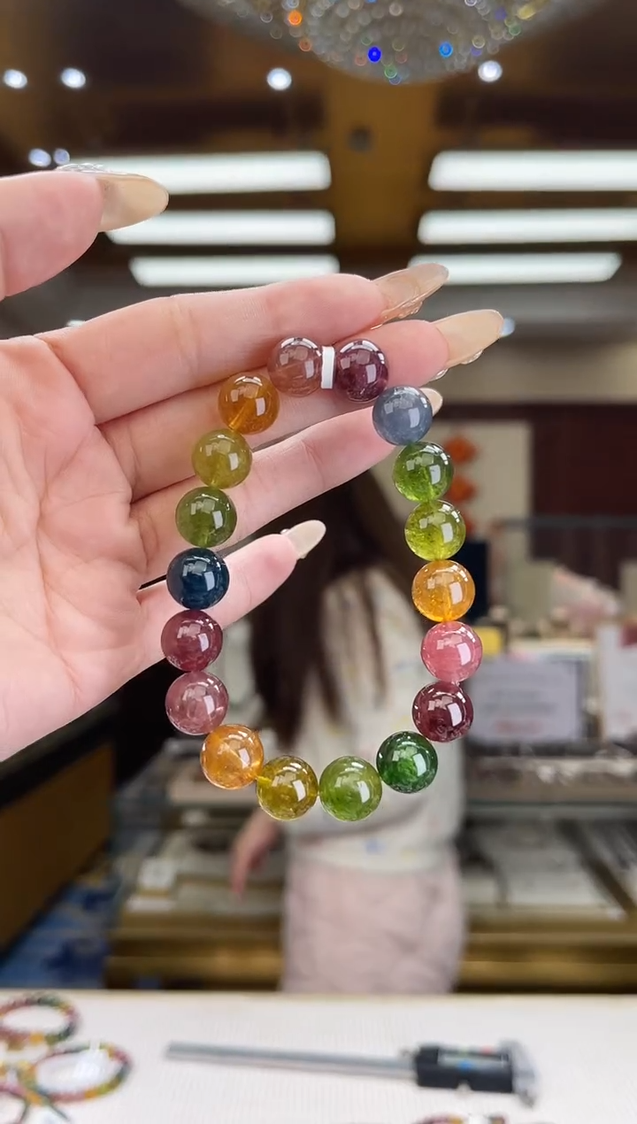 【闪购商品】碧玺/未镶嵌11mm+碧玺单圈多样性发货41