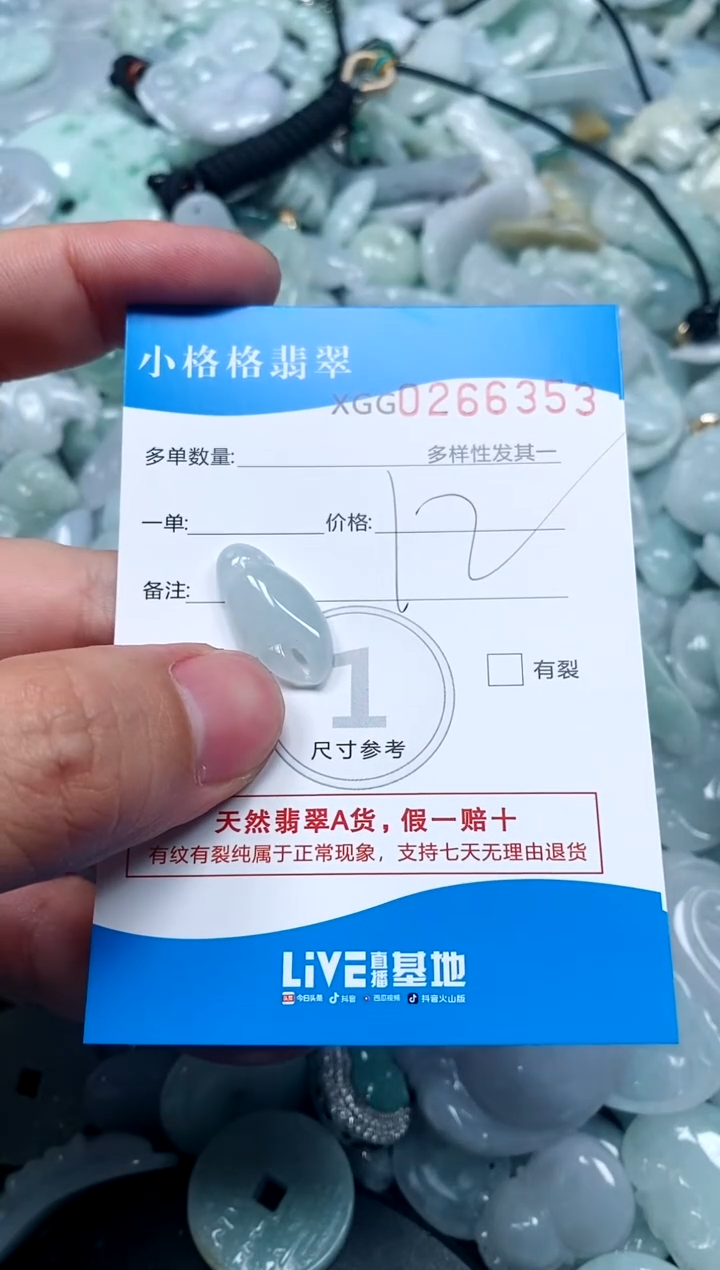 翡翠未镶嵌颈饰闪购商品0255353