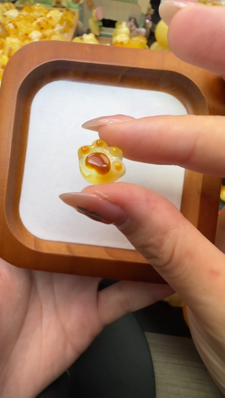 【闪购商品】琥珀珠宝奇石未镶嵌爪子
