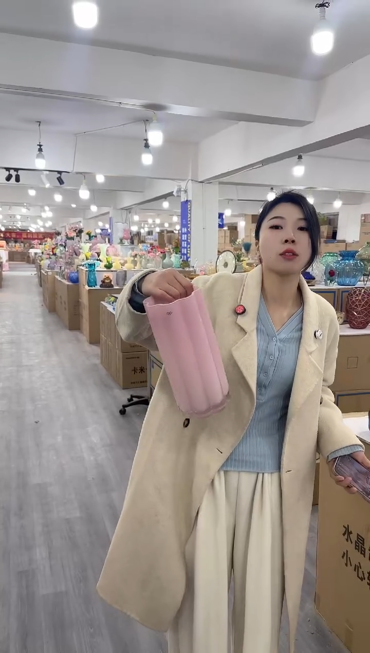【闪购商品】琉璃瑞鸿花器晚N-1
