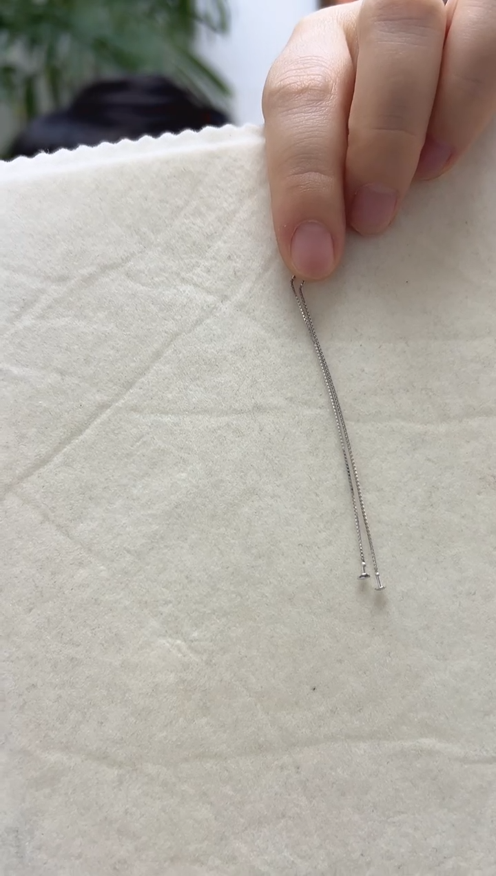 银S925镶嵌耳线淡水珍珠耳线