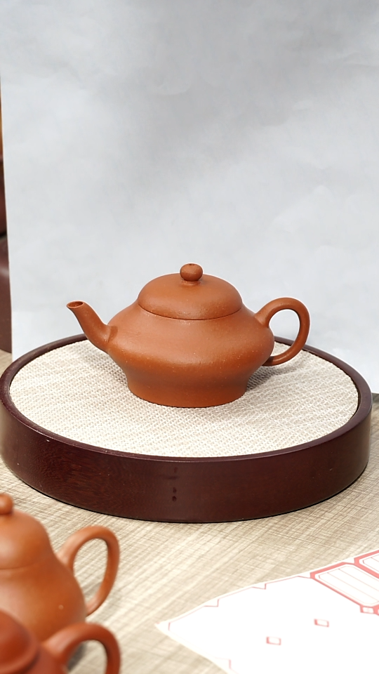 【闪购商品】紫砂茶壶朱泥合欢壶