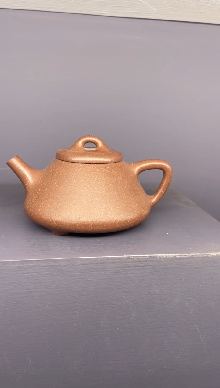 【闪购商品】紫砂茶壶老紫泥 子冶石瓢