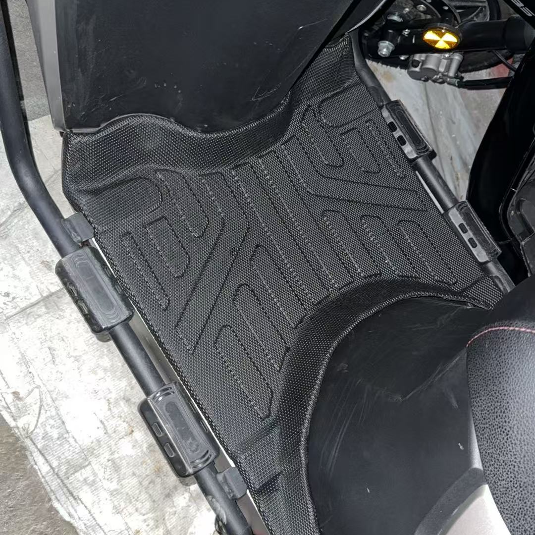 五羊本田LD125脚垫摩托车大包围脚踏垫改装用品防水防滑加厚耐用