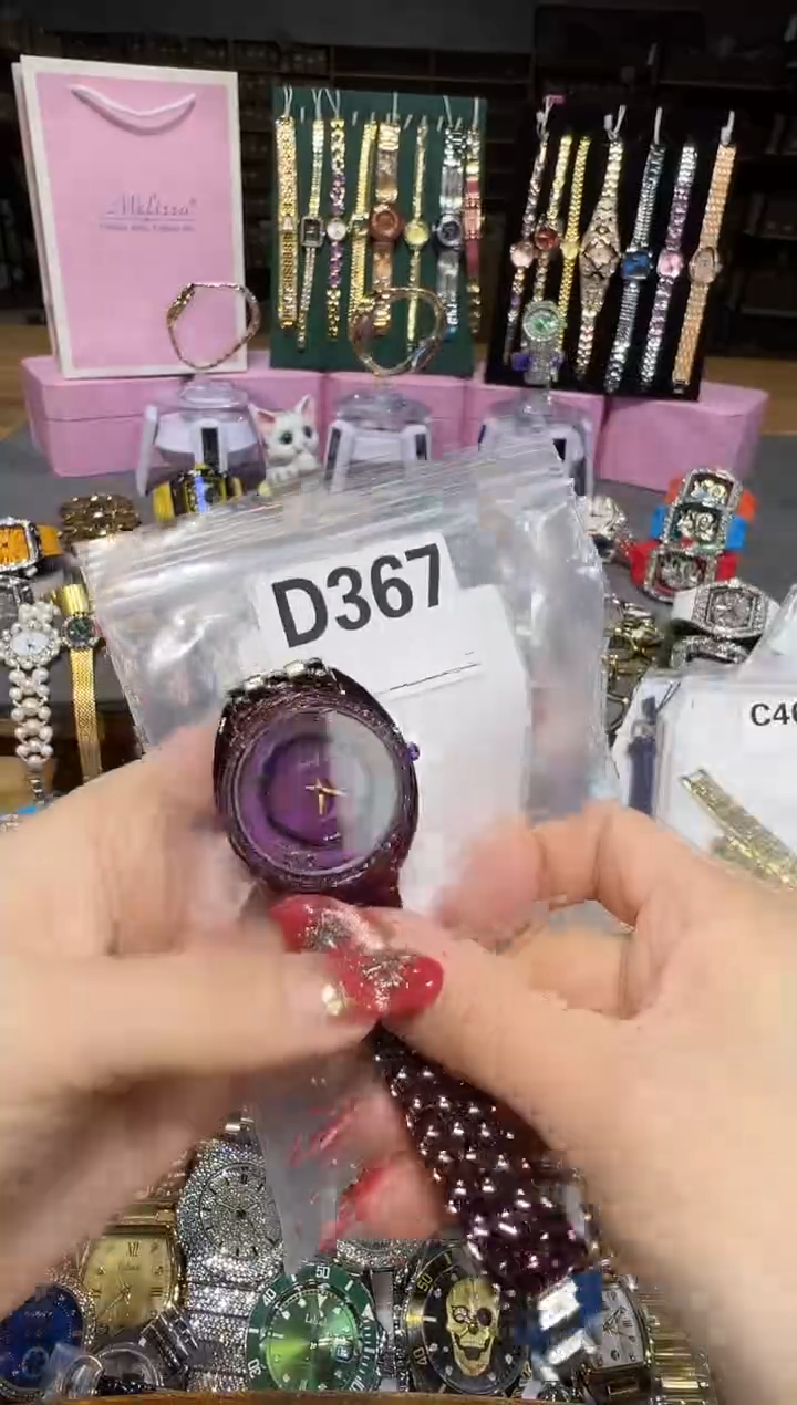 石英机芯不锈钢不锈钢直播定闪专用