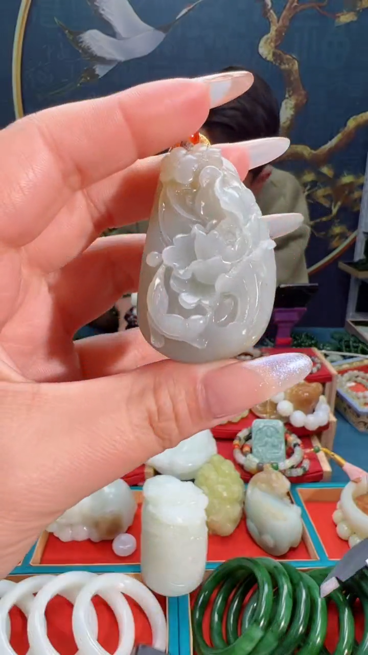 【闪购商品】和田玉吊坠未镶嵌1