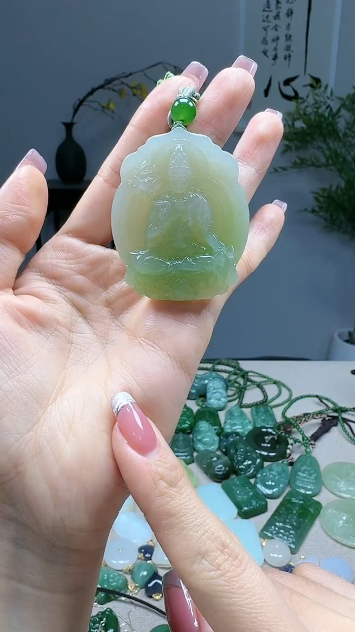 未镶嵌和田玉挂件1