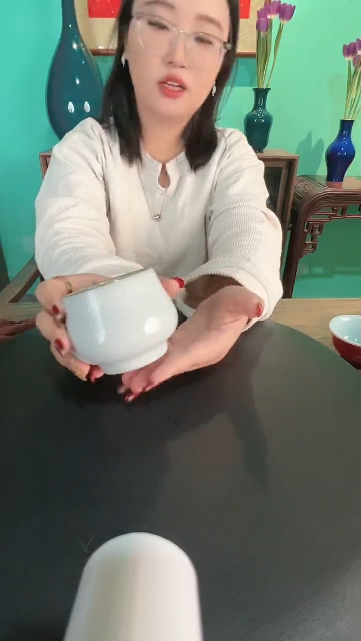 【闪购商品】杯一品德窑单色釉白釉杯子