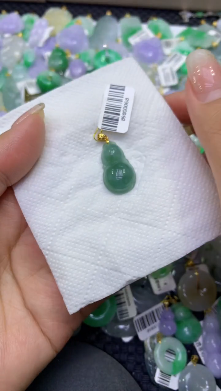 颈饰未镶嵌翡翠天然缅甸A货翡翠