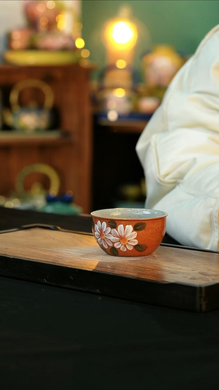 【闪购商品】杯手绘心瓷陶瓷浮力