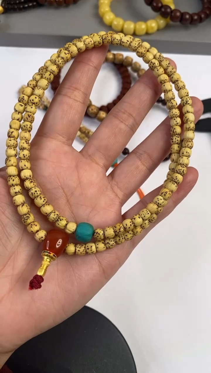 【闪购商品】菩提吊坠未镶嵌星月菩提手串