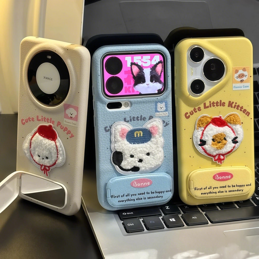 耳机西高地适用苹果17/16Promax手机壳华为/OPPO小米17VIVO秋冬壳