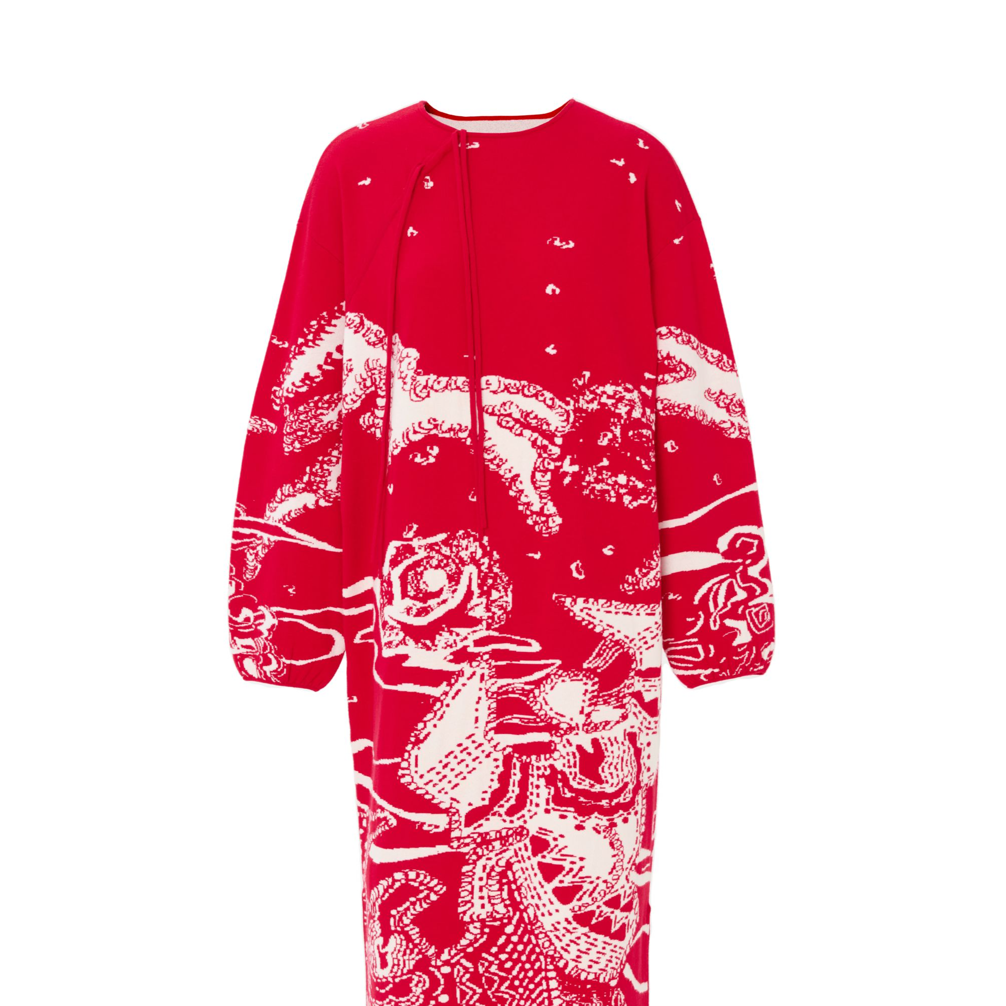  ZHUCHONGYUN2025冬新款跳月亮斜门襟连衣裙CCFZ4820M