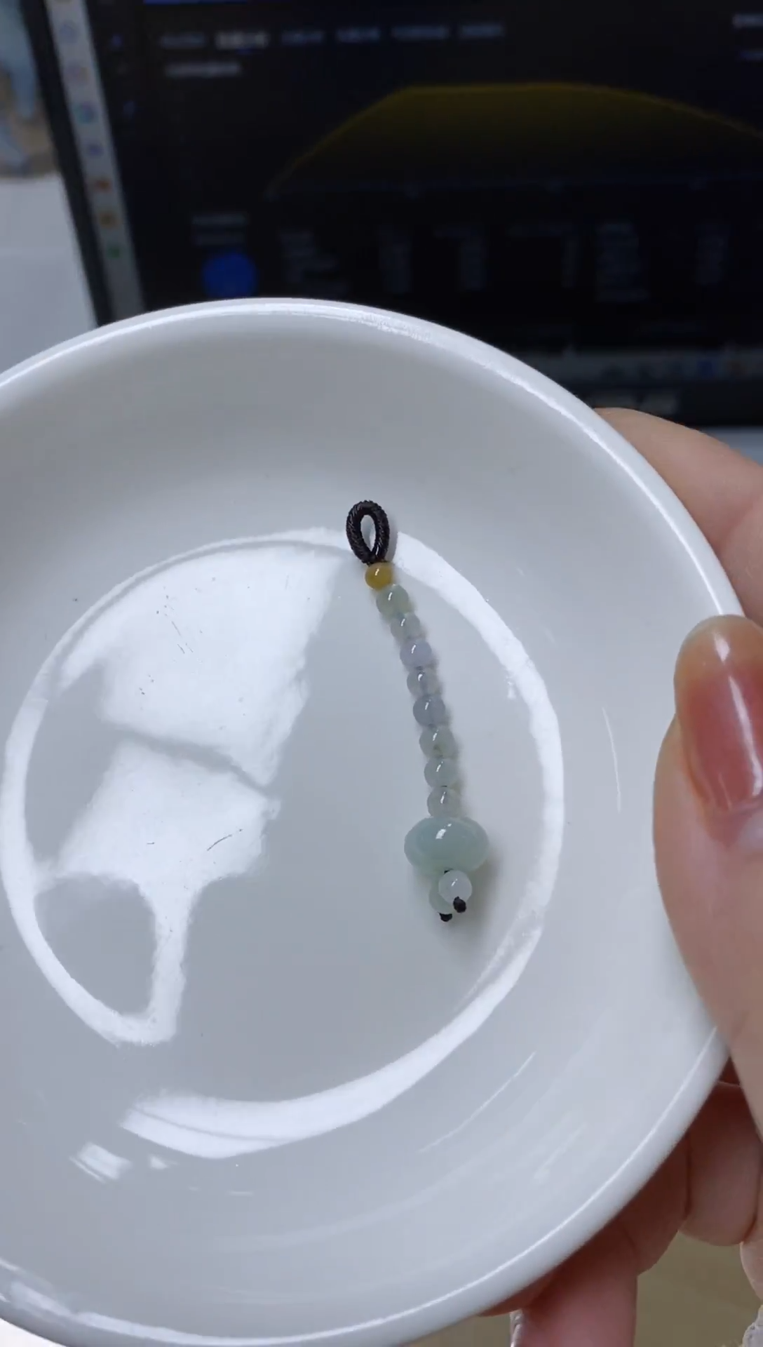 【闪购商品】翡翠颈饰未镶嵌天然缅甸翡翠A货挂件