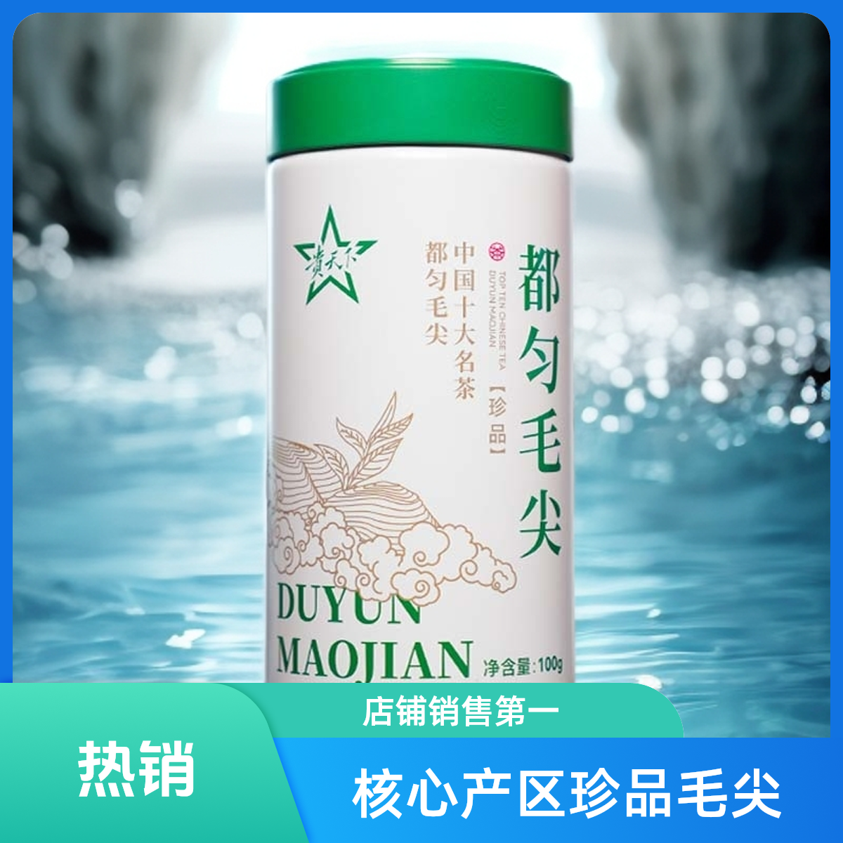 2025新茶贵天下茶叶都匀毛尖独芽明前高山云雾茶100g