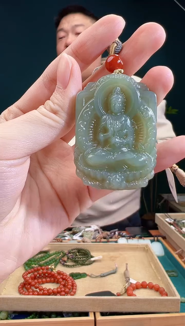 颈饰未镶嵌和田玉多样性发货 拍一单发一个