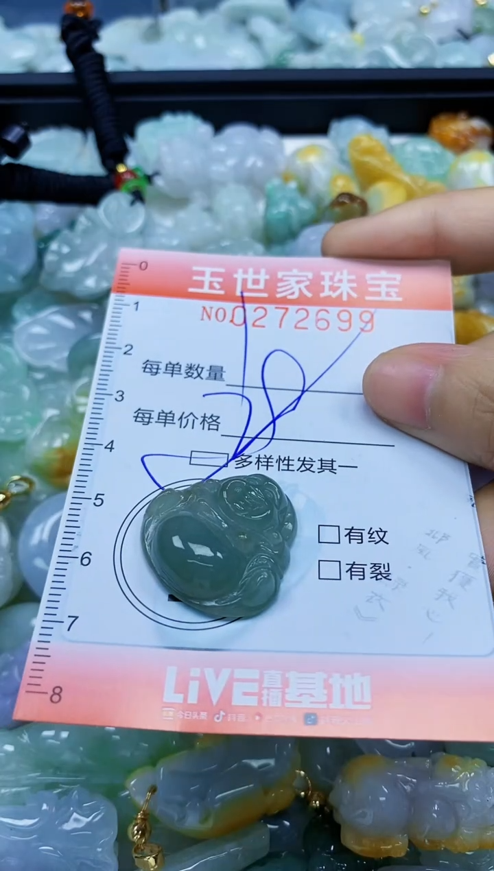 翡翠未镶嵌颈饰闪购0272699多样性发其一