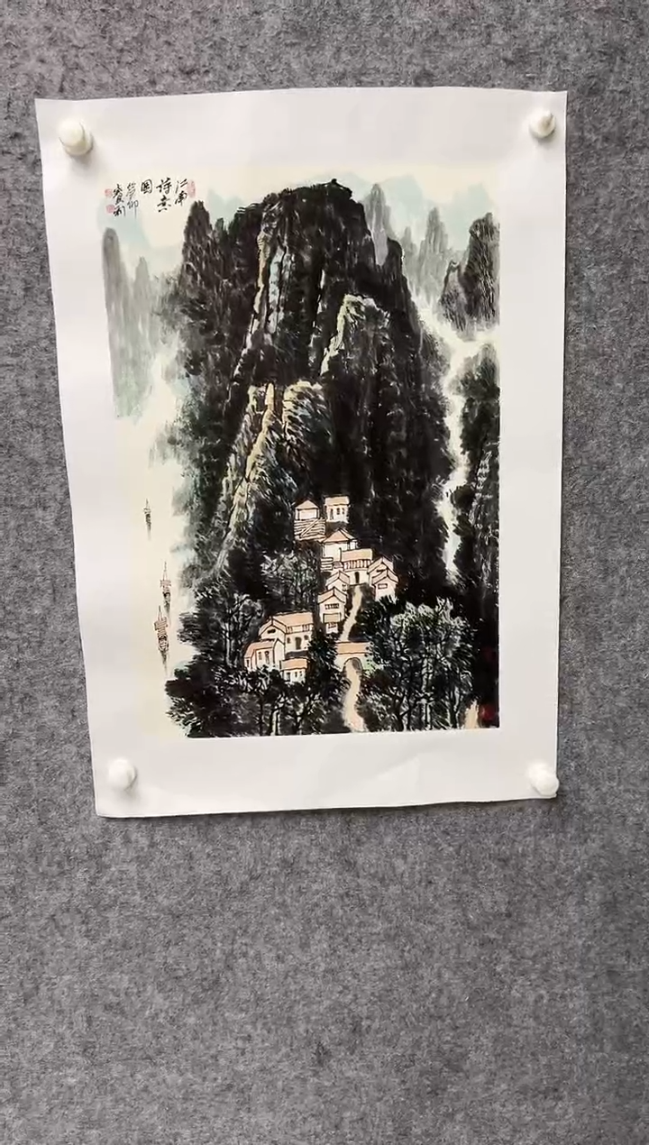 【闪购商品】绘画赵保利-2.7平尺-国画作品