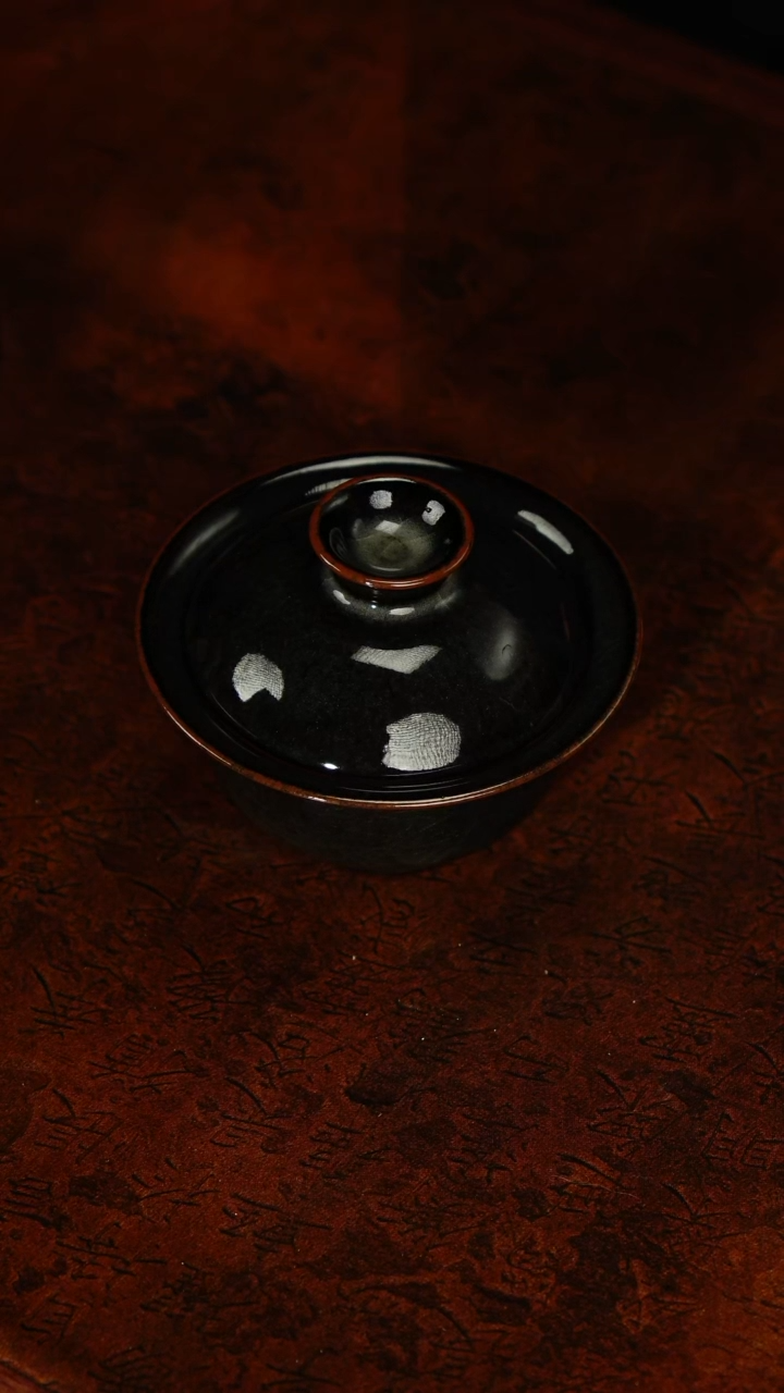 【览古雅韵】二才盖碗