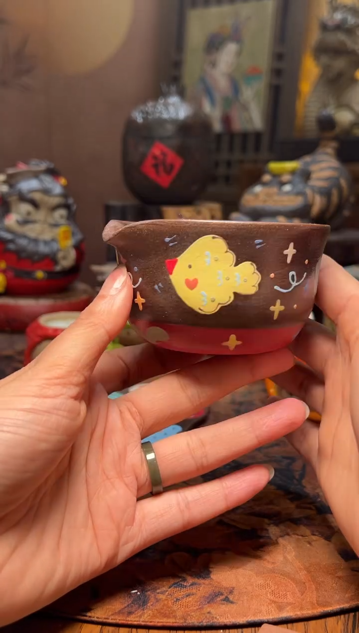 瓷片设计师款手工手作