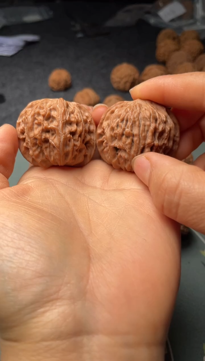 把件文玩核桃w235  磨盘41尺