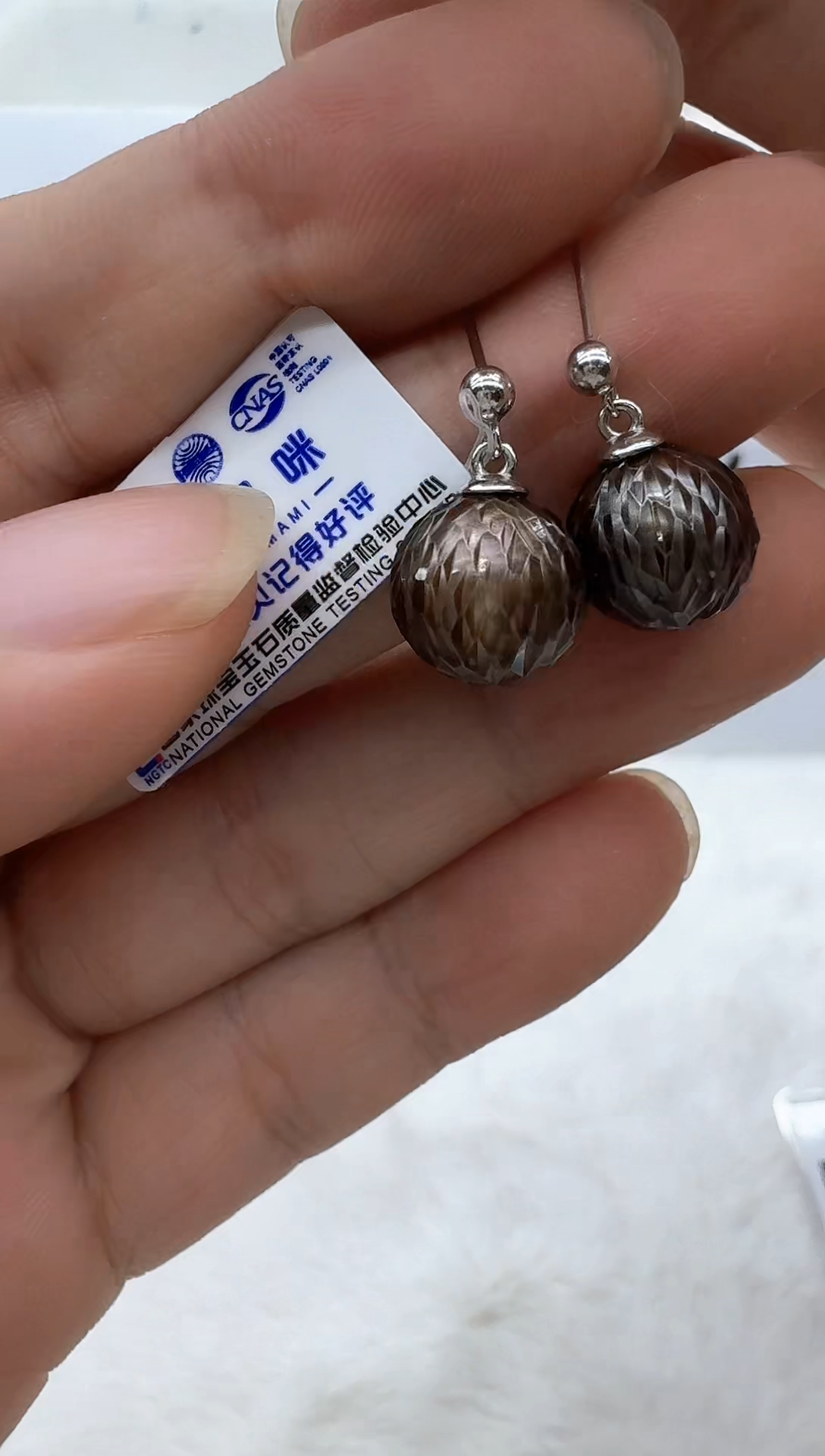 【闪购商品】海水珍珠耳饰银S925镶嵌清货