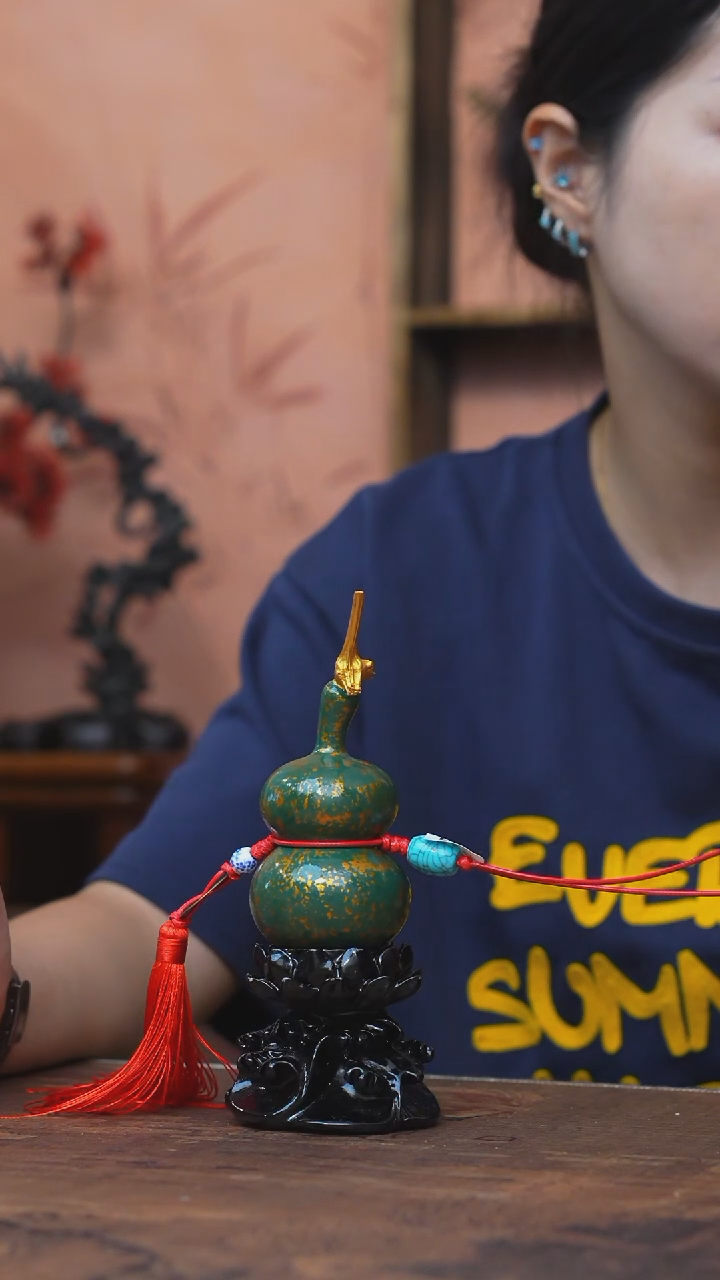 811缘梦漆艺工艺葫芦 