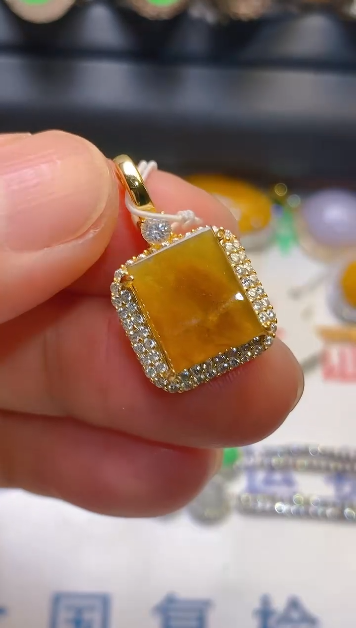 【闪购商品】翡翠耳饰银S925镶嵌天然A货翡翠1