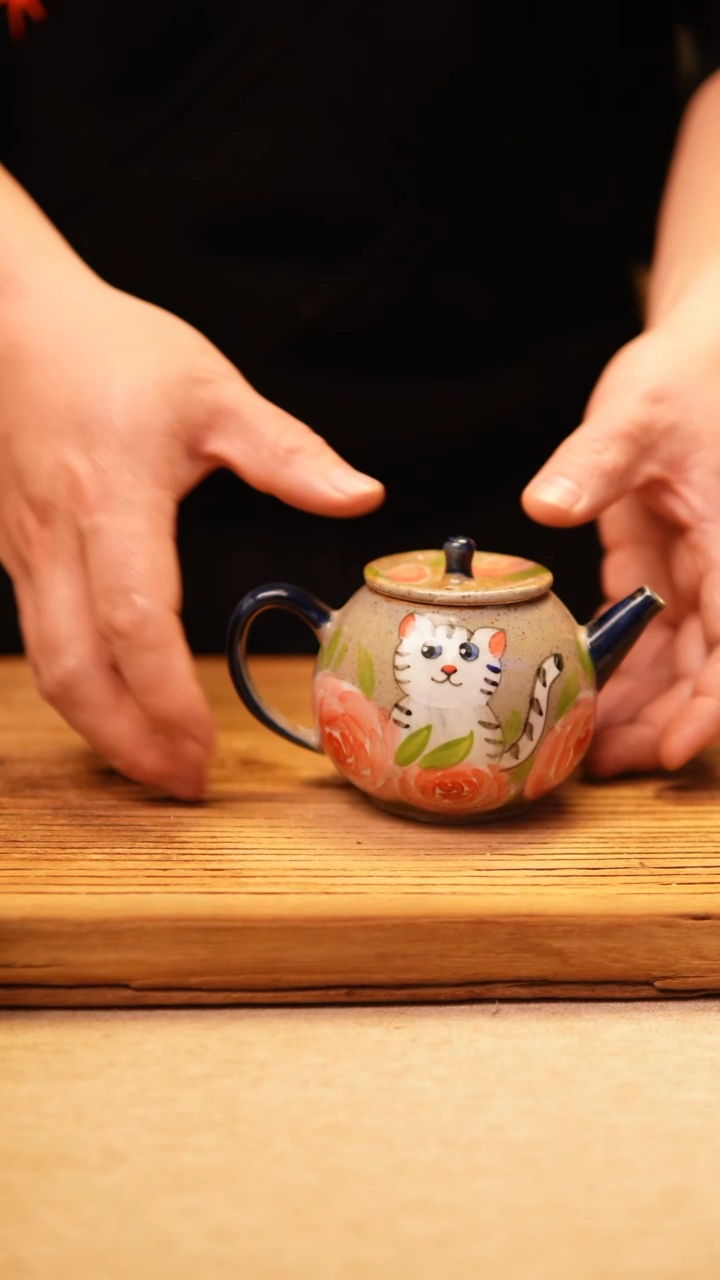 【闪购商品】@@陶园瓷舍@@纯手工手绘@高温釉下彩