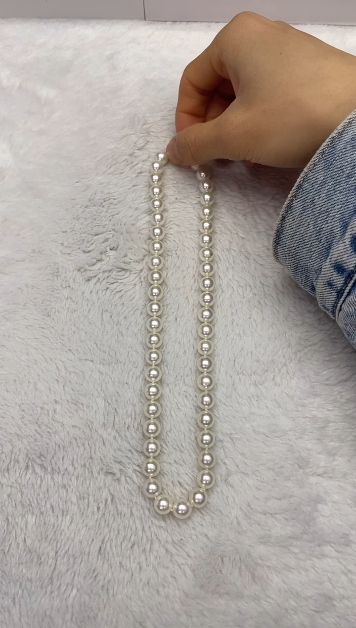 【闪购商品】海水珍珠颈饰未镶嵌AK8.5-9mm（多样性发一）