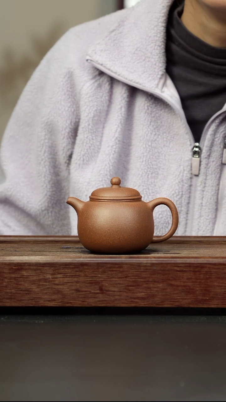 紫砂茶壶青降坡 小匏樽